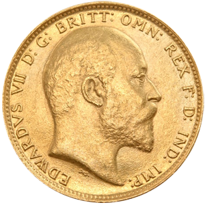 GB Sterlina Re Edoardo VII