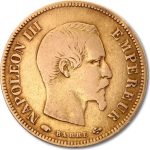Francia Mezzo Marengo 10 Franchi Napoleone III