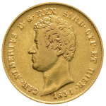 Italia Marengo 20 Lire Carlo Alberto - Regno di Sardegna