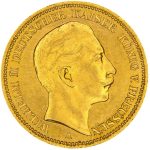 Prussia e Germania Marengo 20 Marchi Guglielmo II