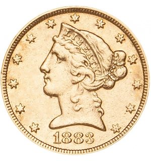 Usa 5 Dollari Liberty