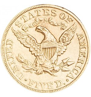 Usa 5 Dollari Liberty - immagine 2