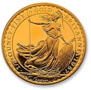 GB 50 Pounds Regina Elisabetta II - 1/2 Oncia oro puro - immagine 2
