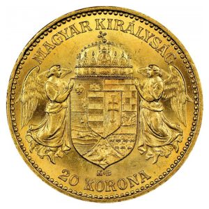 Ungheria 20 Corone Francesco Giuseppe - immagine 2